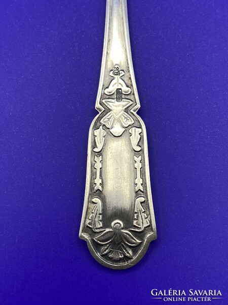 Soviet silver teaspoon