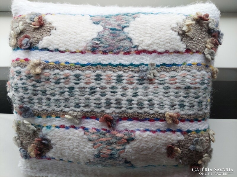 Beautiful handmade decorative cushion cover 29 x 27 cm