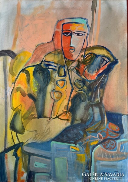 Burai István (1951-2017): ARC A LÉLEK TÜKRE 2007