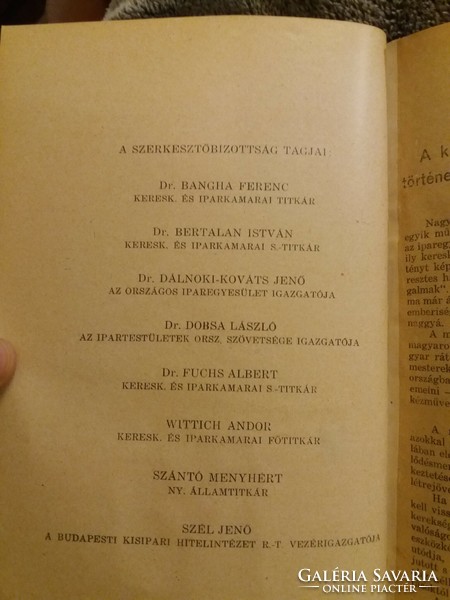 1931. József Báró Szterényi - almanac of Hungarian industry 1931. Book according to pictures, mia publishing house