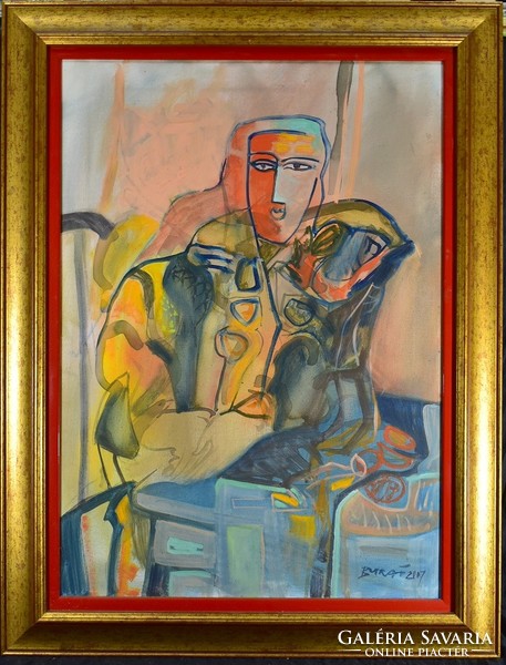 Burai István (1951-2017): ARC A LÉLEK TÜKRE 2007