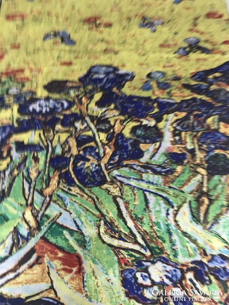 Stola decorated with a Van Gogh painting, 200 x 65 cm