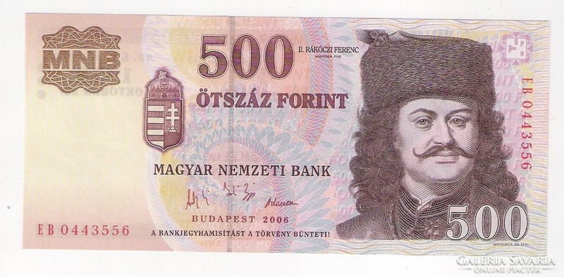 2006. 500 forint EB Forradalmi! UNC