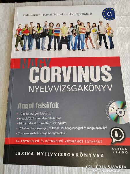Judit Bogár - József Erdei: Nagy Corvinus language exam book - English higher level -c1