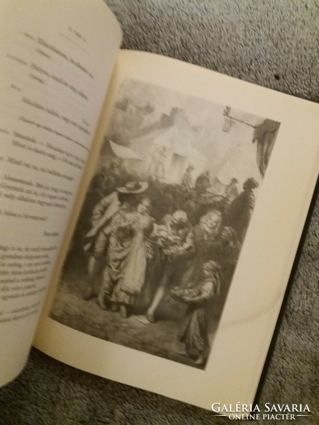 1958. Imre Madách - the tragedy of man - illustrated book by Mihály Zichy according to pictures Hungarian Helikon