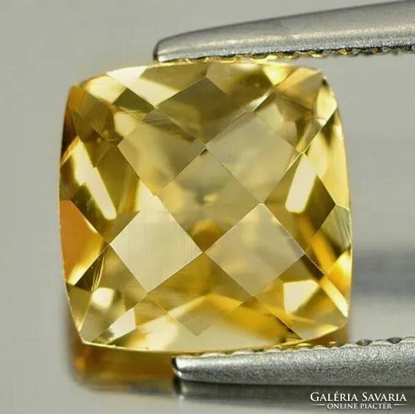 Extremely beautiful! Real, 100% product. Golden yellow citrine gemstone 2.05ct (if)!! Its value: HUF 45,900!