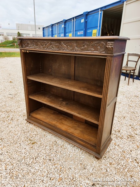 Antique Neo-Renaissance bookcase / bookcase from a castle from the 1800s