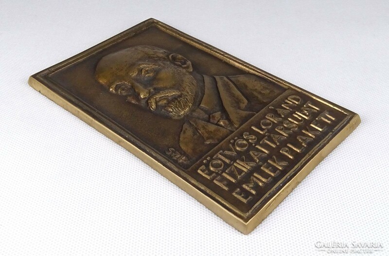 1R215 xx. Century artist: golden Loránd bronze plaque