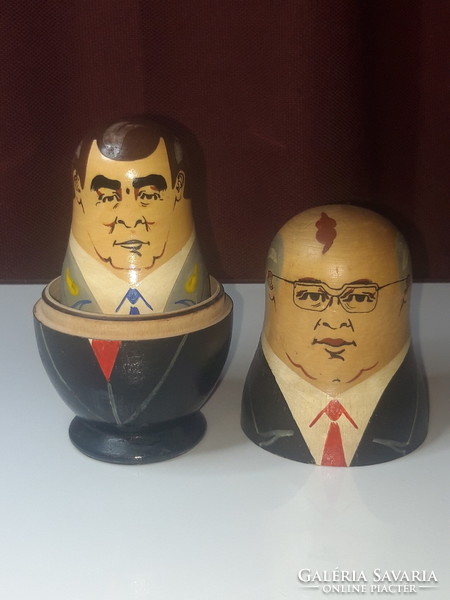 From Lenin to Gorbachev - Soviet matryoshka doll