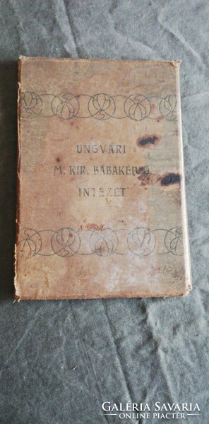 Kuriózum.. M. KIR. Bábaképző Intézet Ungvár oklevél, bizonyítvány 1910
