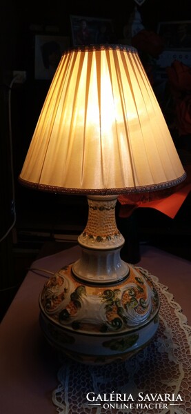 Olasz fajansz lámpa