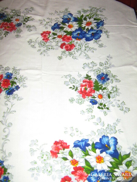 Beautiful vintage style floral tablecloth
