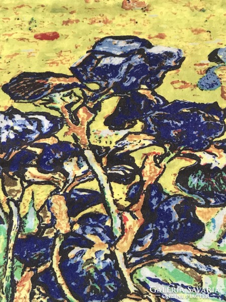Van Gogh festménnyel díszített stóla, 200 x 65 cm
