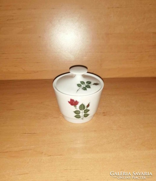 Bavaria porcelain pink sugar bowl (14/d)