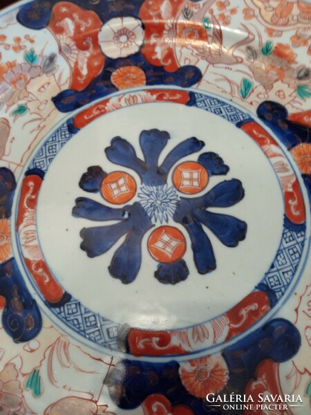 Antik japán Imari porcelán tál