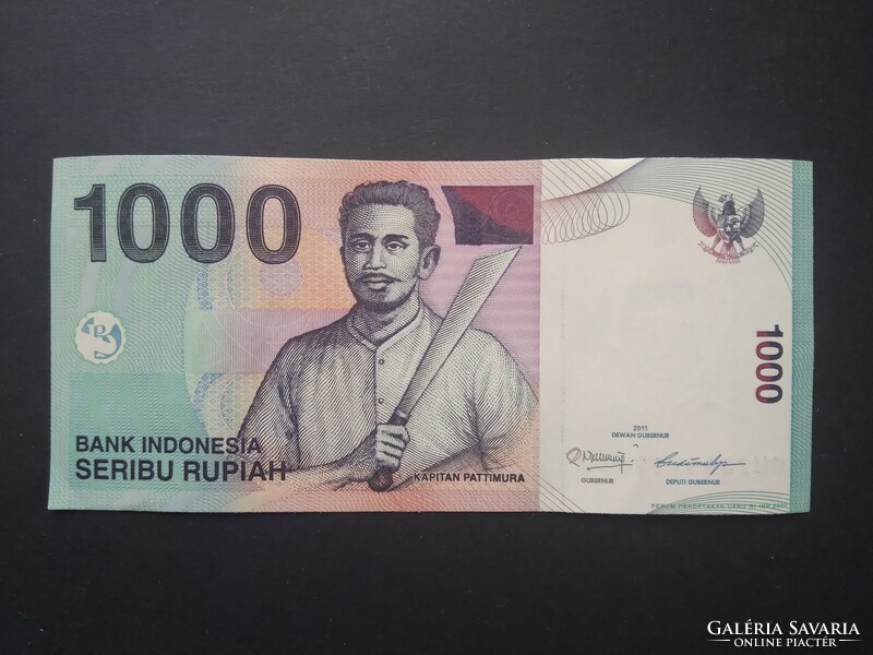 Indonesia 1000 rupiah 2011 unc-
