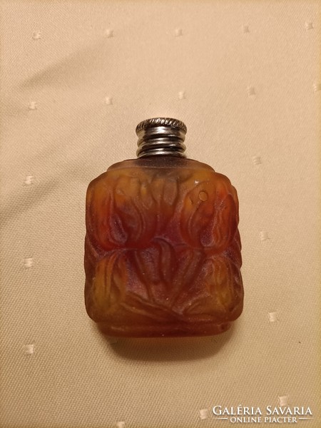 Antik kölnis parfümös üveg