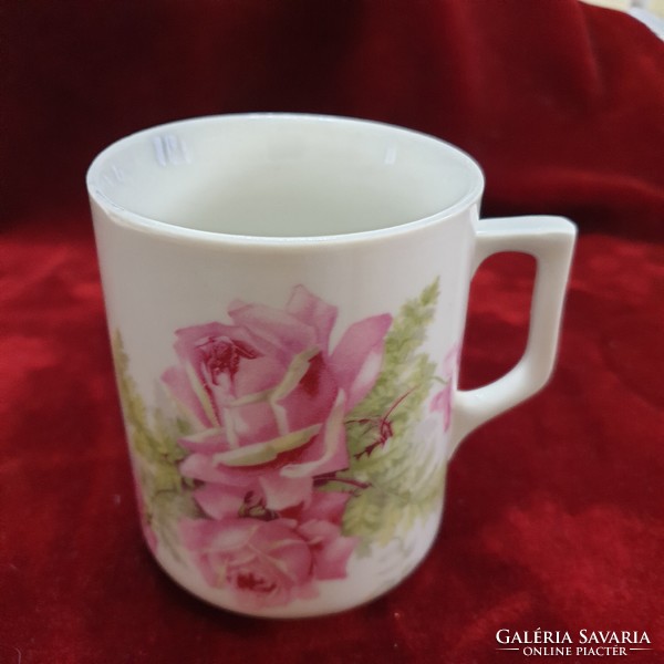 Régi Zsolnay rózsás csésze