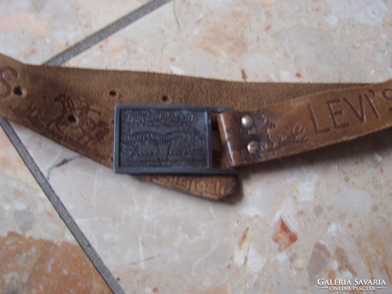 Very old and rare cowboy levis belt for small kid size