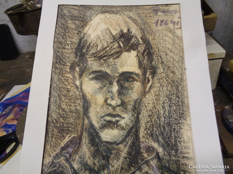 Strissovszky 's solid - boy portrait 1964