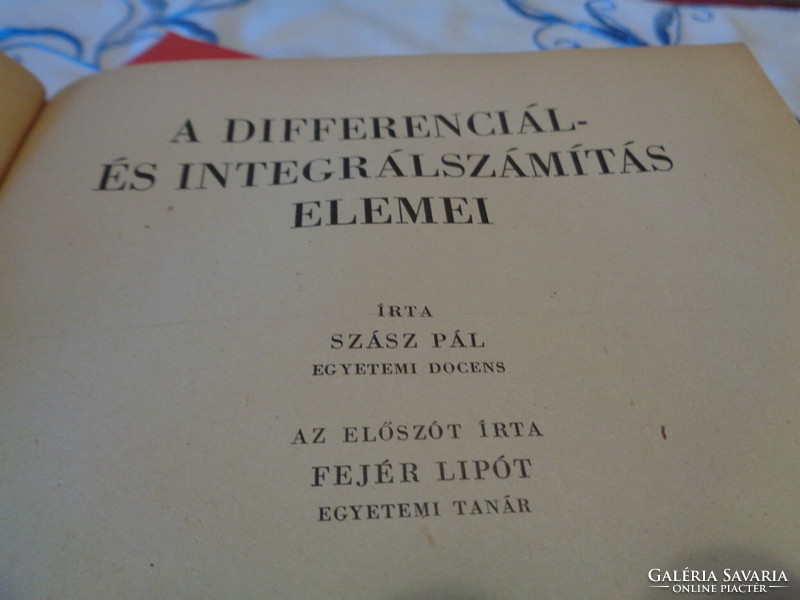 Elements of differential and integral calculus 1951.