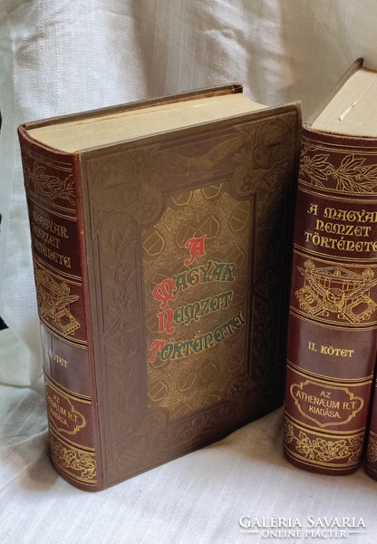 The history of the Hungarian nation, volumes i-x. 1895-1898. (ed. Sándor Szilágyi)