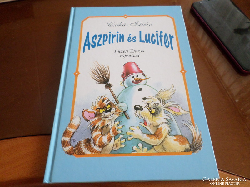 Csukás István Aszpirin és Lucifer, Füzesi Zsuzsa rajzaival, 2007