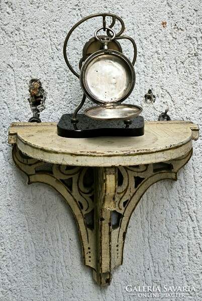 Antik àttört faragott Posztamens viràgtartó konzol szobor tartó viràgtartó barokk stílusú