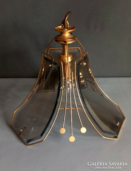 Vintage art nouveau style Orion Murano ceiling lamp negotiable