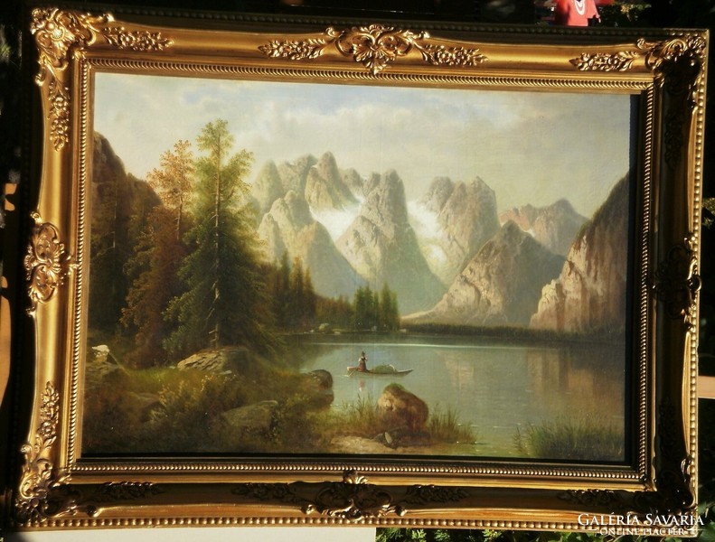 Anton pick (1840-1902) : alpine lake