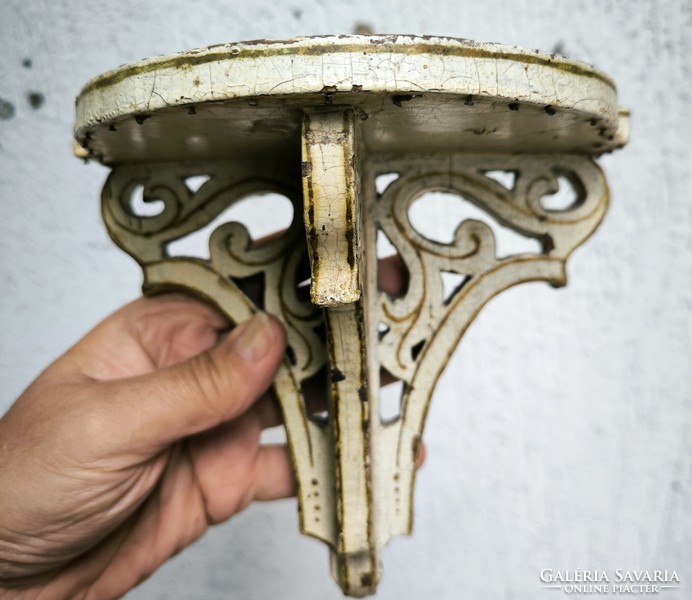 Antik àttört faragott Posztamens viràgtartó konzol szobor tartó viràgtartó barokk stílusú