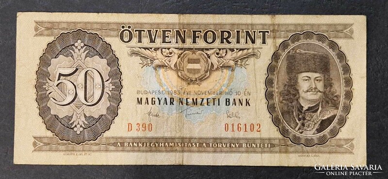 Magyarország 50 forint 1983.11.10.