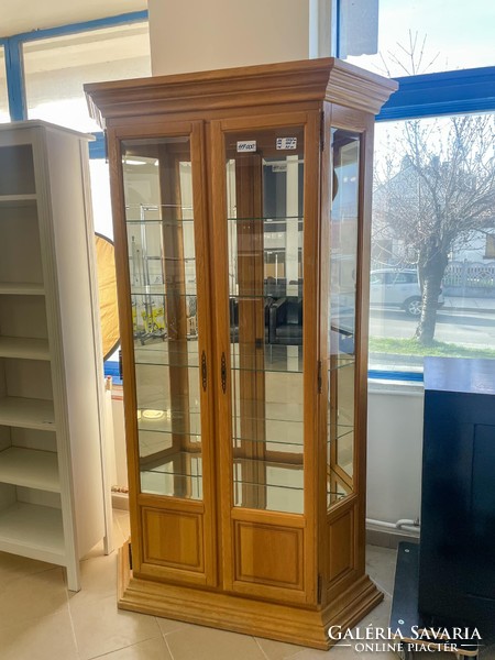 Wooden glass display cabinet