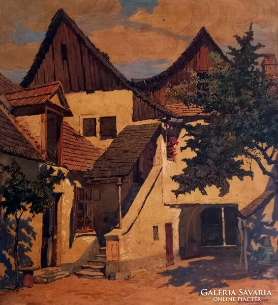 Albert kollmann (1837 -1915) manor house