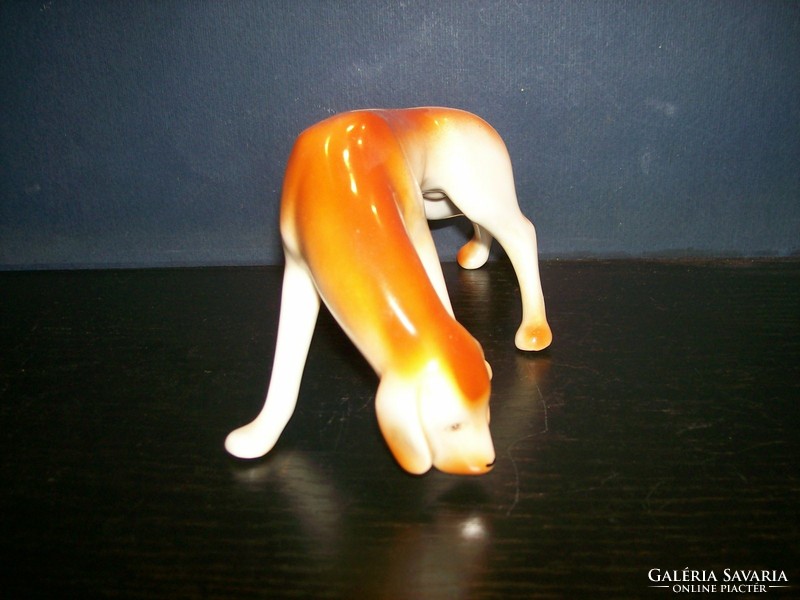 Hollohouse porcelain dog figurine
