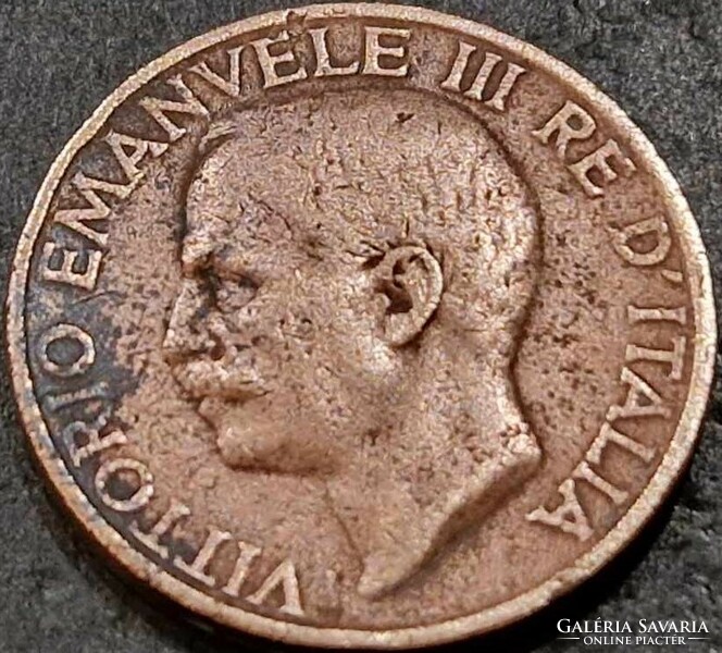 Italy, 10 centesimi 1924.