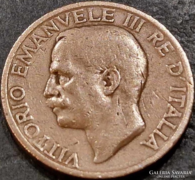 Olaszország, 10 Centesimi 1920.