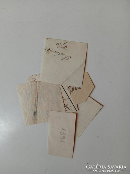 D202558  CSÖKMŐ (Bihar vm) régi bélyegző-lenyomatok   5+ db.   kb 1900-1950's