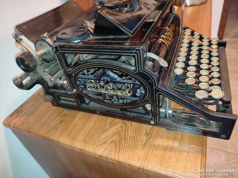 1903 IDEAL TYPEWRITER A2 sn 14352 ANTIQUE QWERTZ Schreibmaschine Írógép