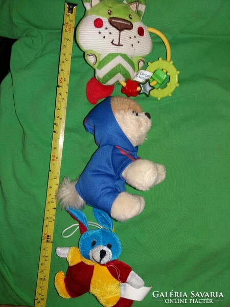 Retro quality plush toy figure package 3 pcs in one, nice condition according to the pictures