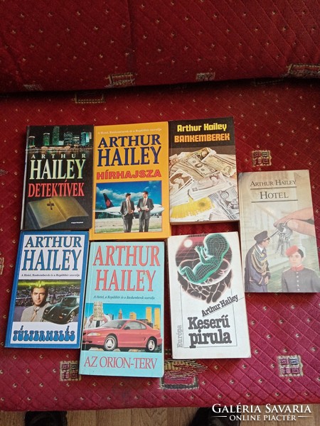 Arthur Hailey-7 db regénye