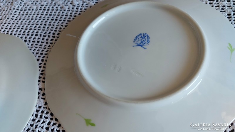 Herend porcelain Eton pattern small plate 3 pcs. (16cm)