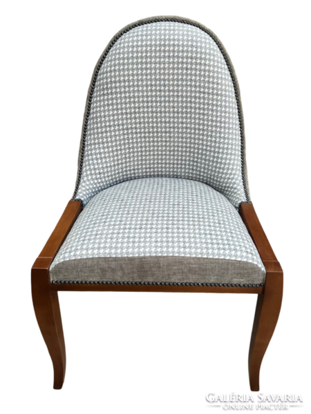 Italian style design chair with backrest