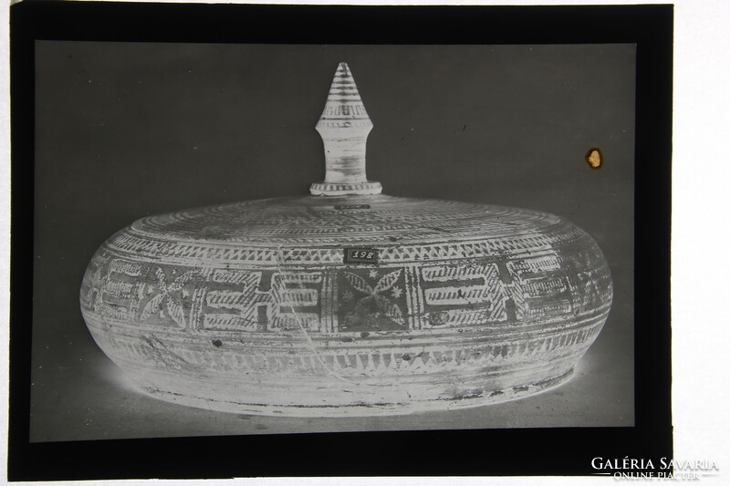 17 db ókori görög tárgyakról üvegnegatív, eredeti Perutz German