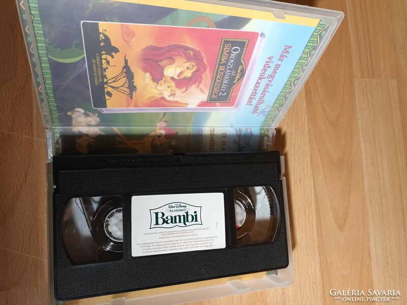 Bambi original classic walt disney tale for sale on vhs videocassette