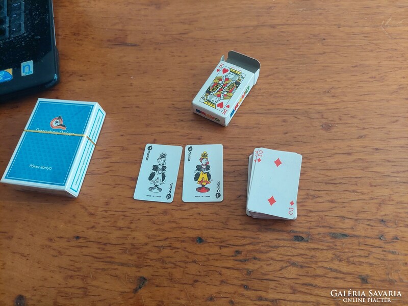 Mini French cards (poker, rummy, etc.)