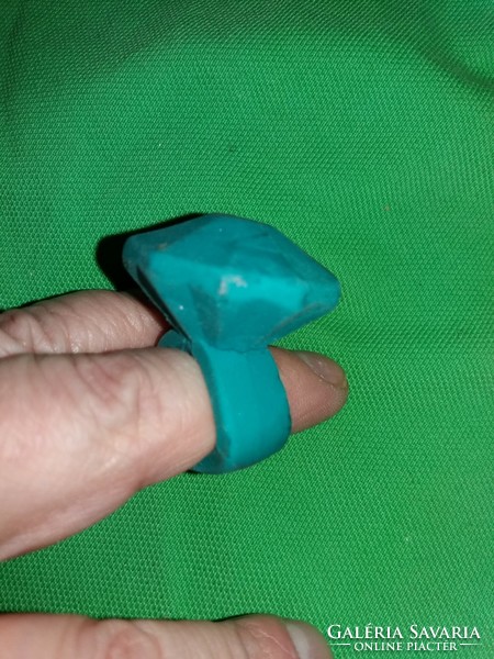 Retro gumi gyémántgyűrű alakú RADÍRGUMI szép állapot a képek szerint