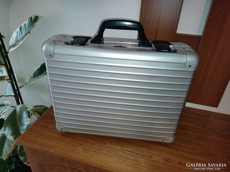 Rimowa West German 46x36x14cm vintage aluminum briefcase suitcase