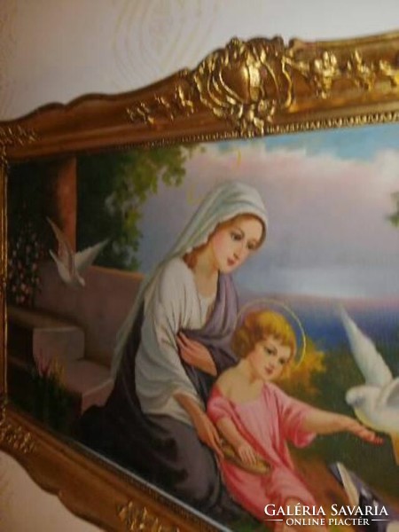 Szentkép Mária  gyermekével(70x135 cm)