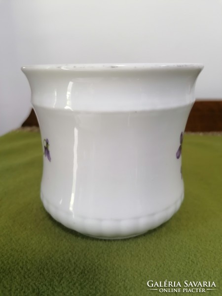 Old Zsolnay violet mug